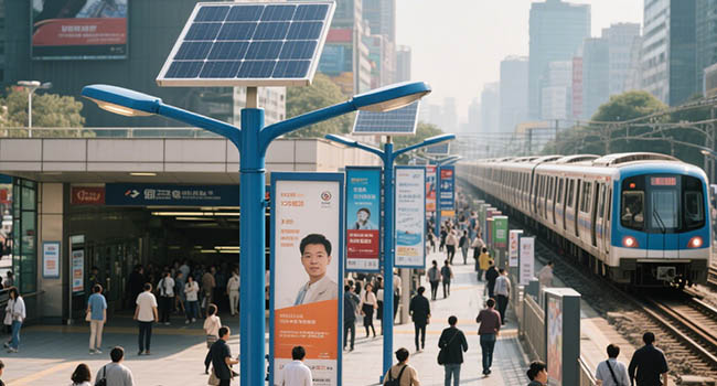 solar led street light